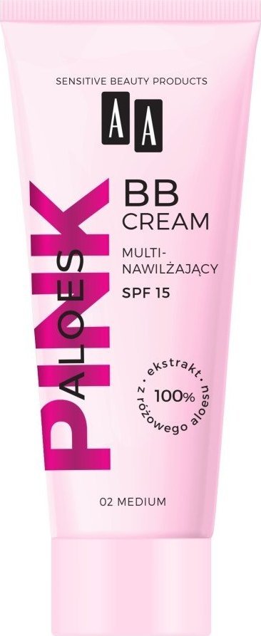 AA_Aloes Pink multinawilżający krem BB 02 Medium 30ml