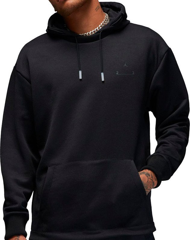 BLUZA MĘSKA NIKE AIR JORDAN 23 FLIGHT DX9633 010 CZARNA SPORTOWA r. S