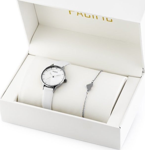 Zegarek Pacific ZEGAREK DAMSKI PACIFIC X6133 - komunia komplet prezentowy (zy679b)