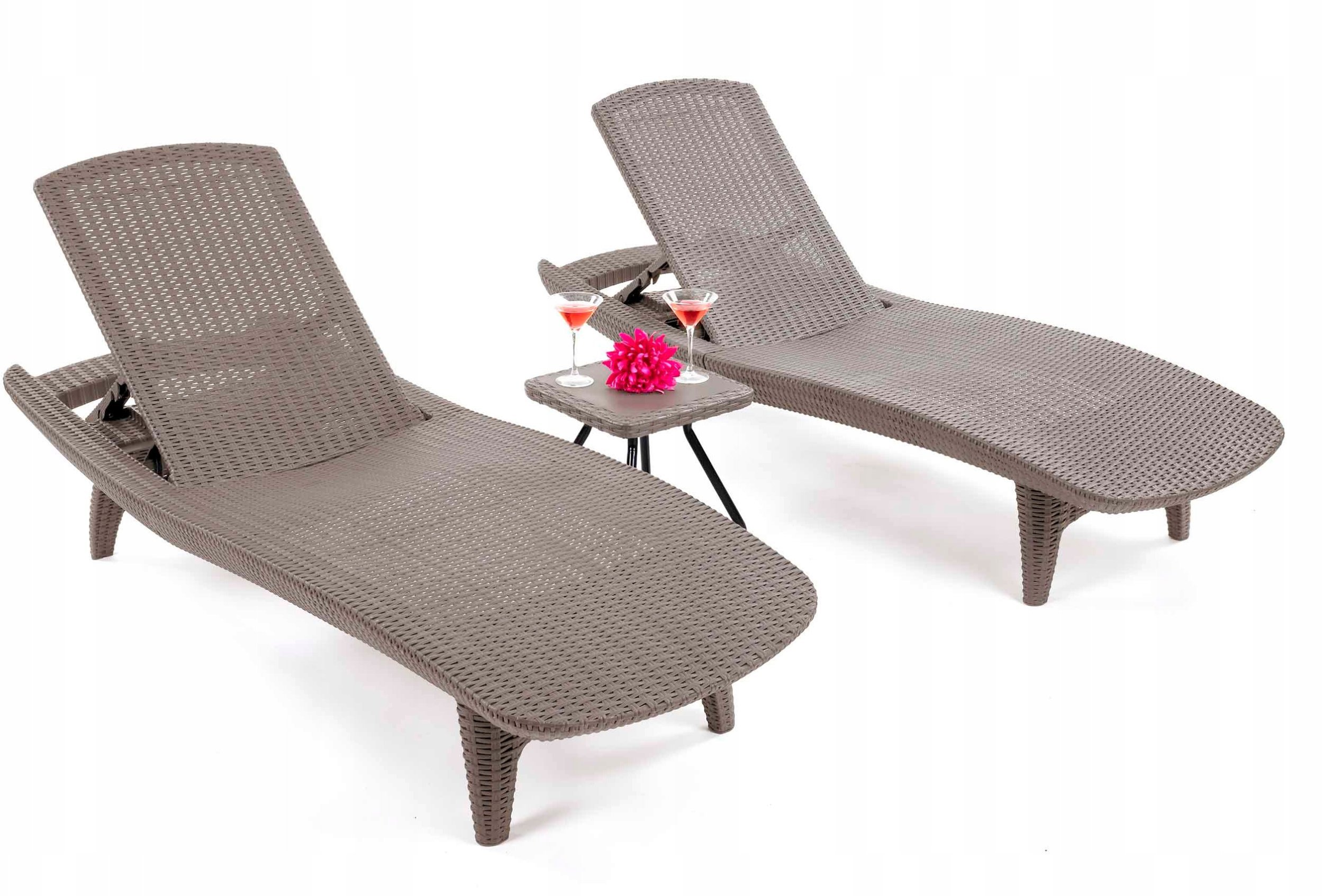 Saulosanas kreslu komplekts 2 gab. + galdins Pacific bess 7290106934610