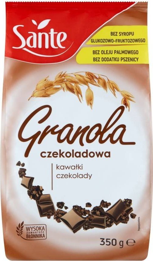 Sante SANTE Chrupiące Płatki Owsiane Granola - 350g