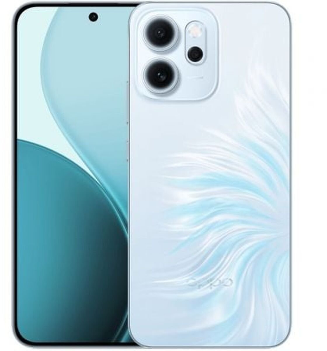 Smartfon Oppo Smartfony 110010235559 Octa Core 8 GB RAM 256 GB Blue 6,57"