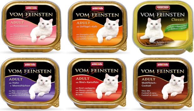 Animonda Vom Feinsten Adult Cat MIX Smaków 30 x 100g