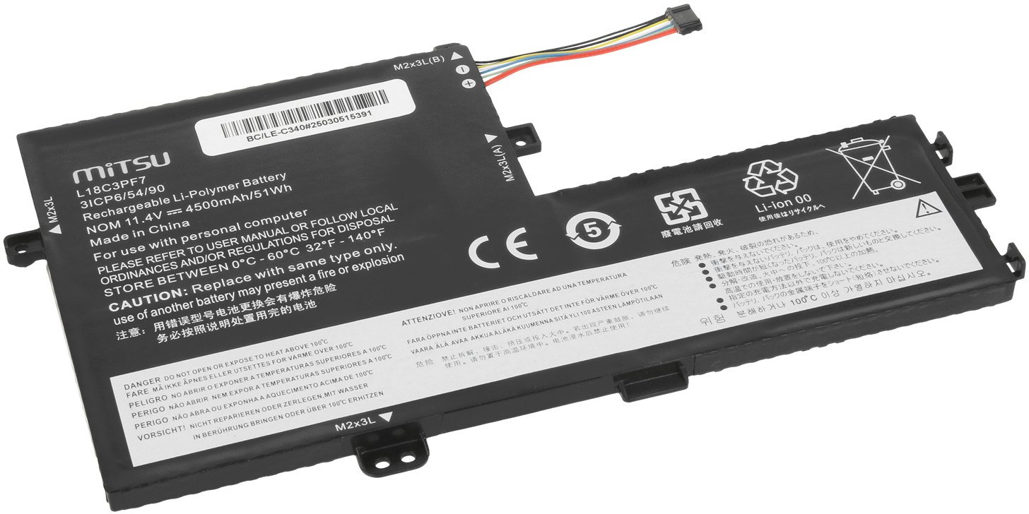 Bateria L18C3PF7 L18L3PF3 L18C3PF6 L18M3PF6 L18L3PF2 do Lenovo IdeaPad