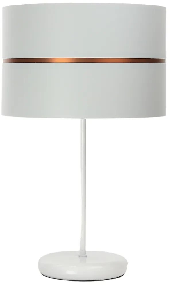 Lampa stołowa SIMPLY GLAMOUR biała BPS KONCEPT