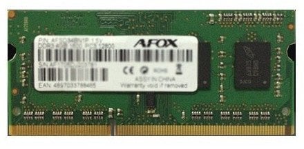 afox Pamięć notebook - DDR3 8GB 1866MHz LV 1,35V