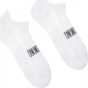 Spox Sox Stopki Treningowe Białe