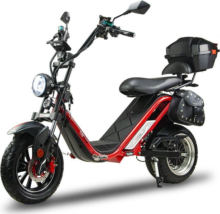 Bili Bike Skuter elektryczny BILI COCO DYNAMIC 13/13 38Ah czerwono/czarny