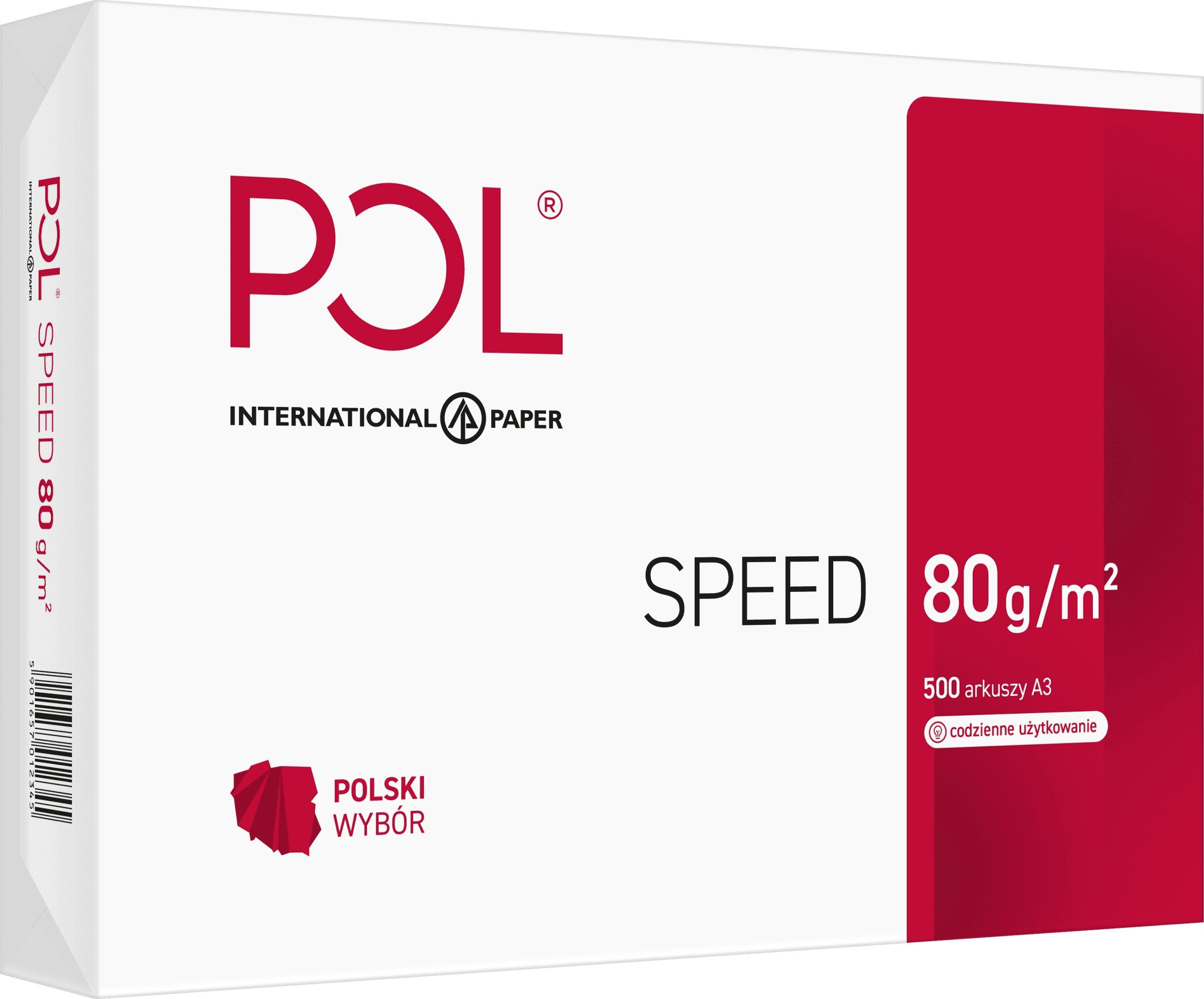 International Paper Papier ksero PolSpeed A3 80g 500 arkuszy