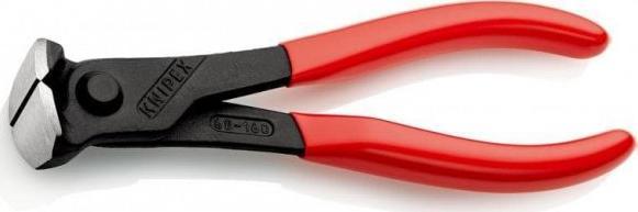 Knipex Szczypce tnące czołowe, powlekane 160mm