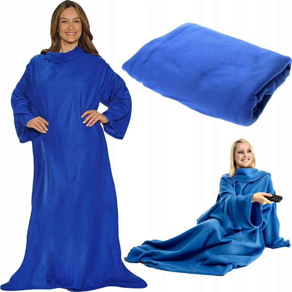 Verk KOC Z RĘKAWAMI SNUGGIE POLAROWY DO CZYTANIA