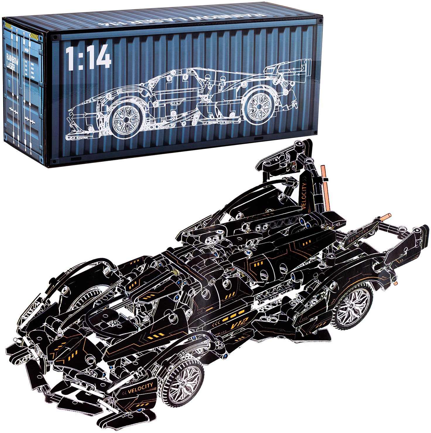 ZESTAW KLOCKÓW KONSTRUKCYJNYCH 1000 ELEMENTÓW RTDR457-1