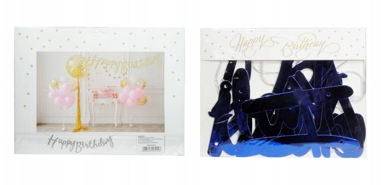 Transparent urodzinowy