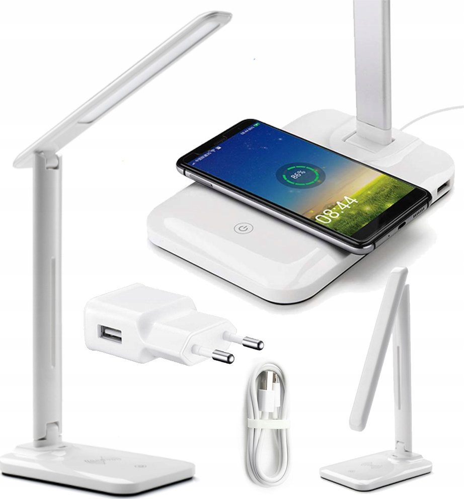 Lampka biurkowa AICase biała (5903641903226)