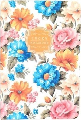 Notatnik 140x95/64K kratka Kwiaty FRESH