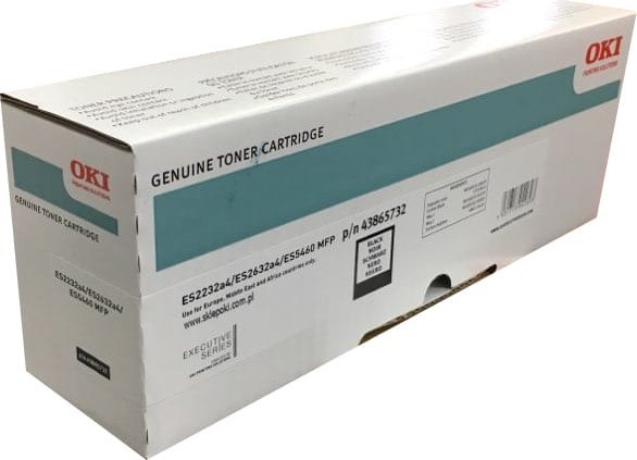 Toner Oki ES5460 43865732 8 tys. K Oryginał