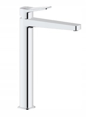 4522-712-00 / KFA / MALAGA / BATERIA UMYWALKOWA NABLATOWA ZE SPUSTEM CLICK CLACK, CHROM/