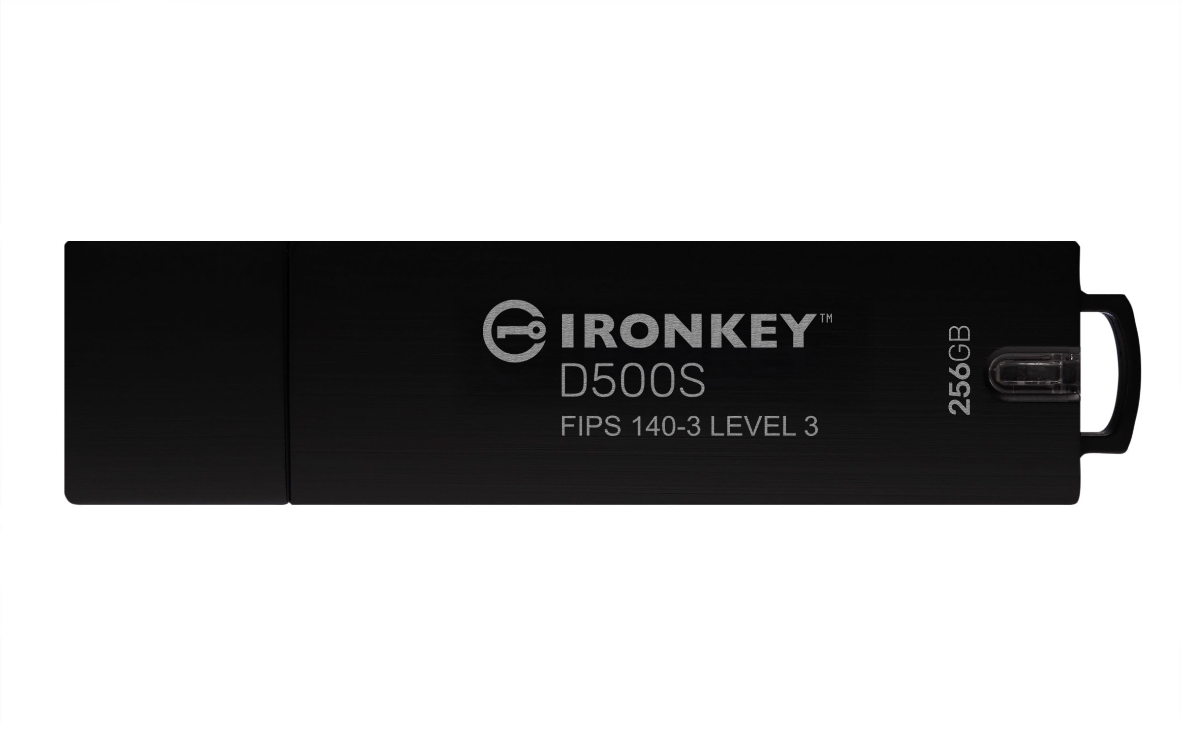 Kingston Technology IronKey D500S pamięć USB 256 GB USB Typu-A 3.2 Gen 1 (3.1 Gen 1) Czarny