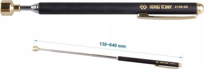 King Tony MAGNES CHWYTAK TELESKOPOWY 1.6KG 130-640MM DŁUGOPISOWY