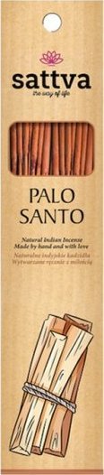 Sattva Natural Indian Incense naturalne indyjskie kadzidełko Palo Santo 15szt.
