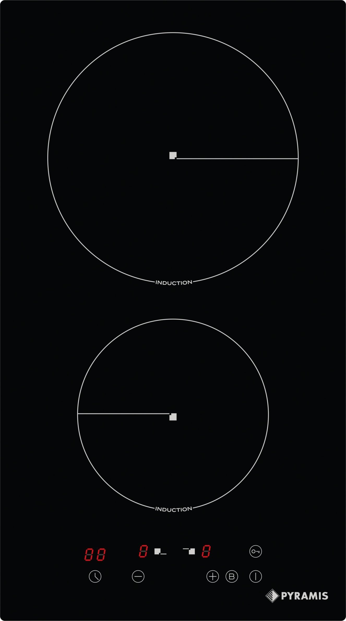 Płyta grzewcza Pyramis Płyta indukcyjna dwupolowa PYRAMIS PHI32230FMB