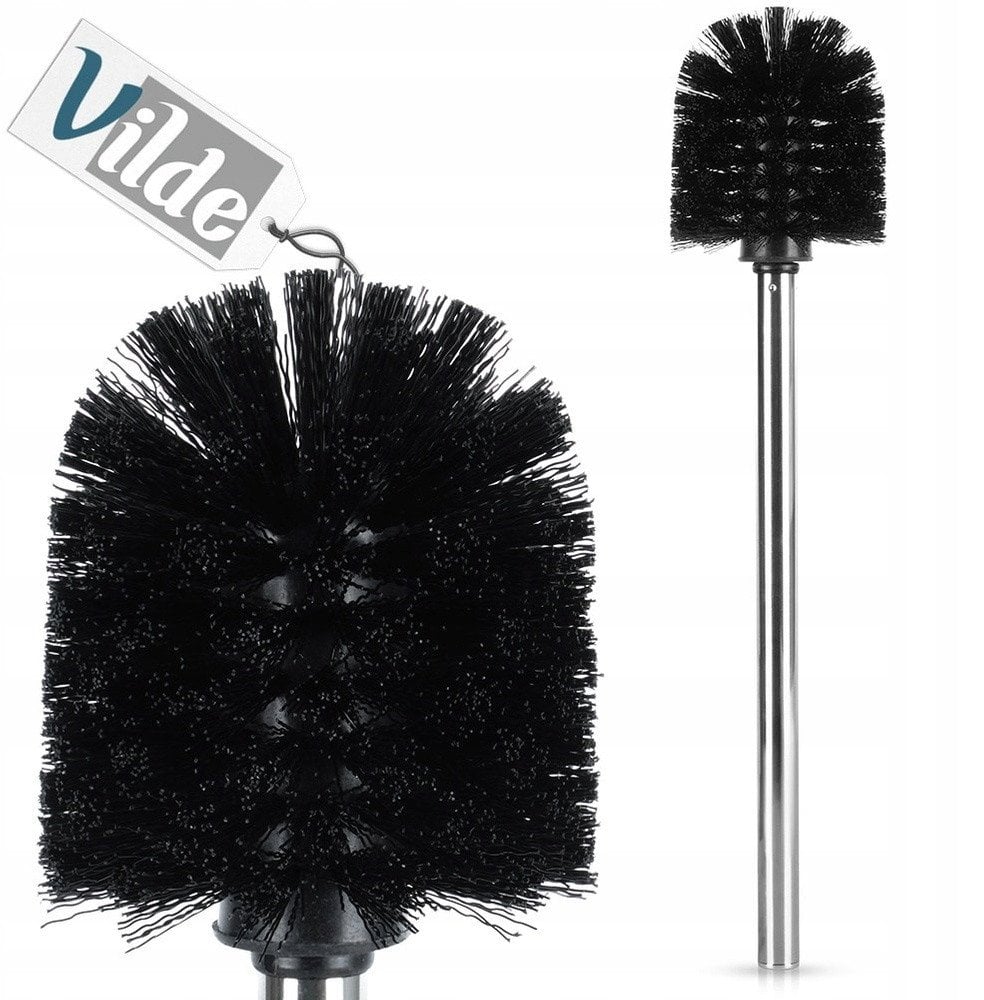 Szczotka do toalety czarna zapasowa 35 cm