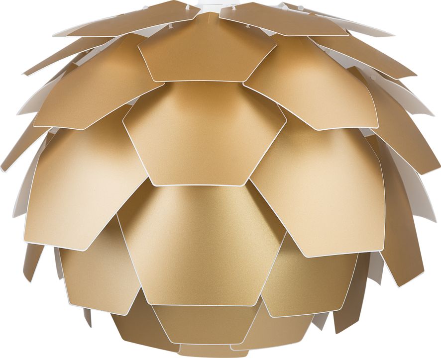 Lampa wisząca Beliani Lampa wisząca złota SEGRE