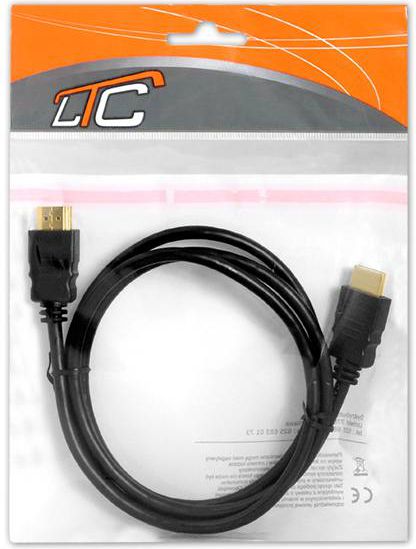 Kabel LTC HDMI - HDMI 3m czarny (LXHD75)
