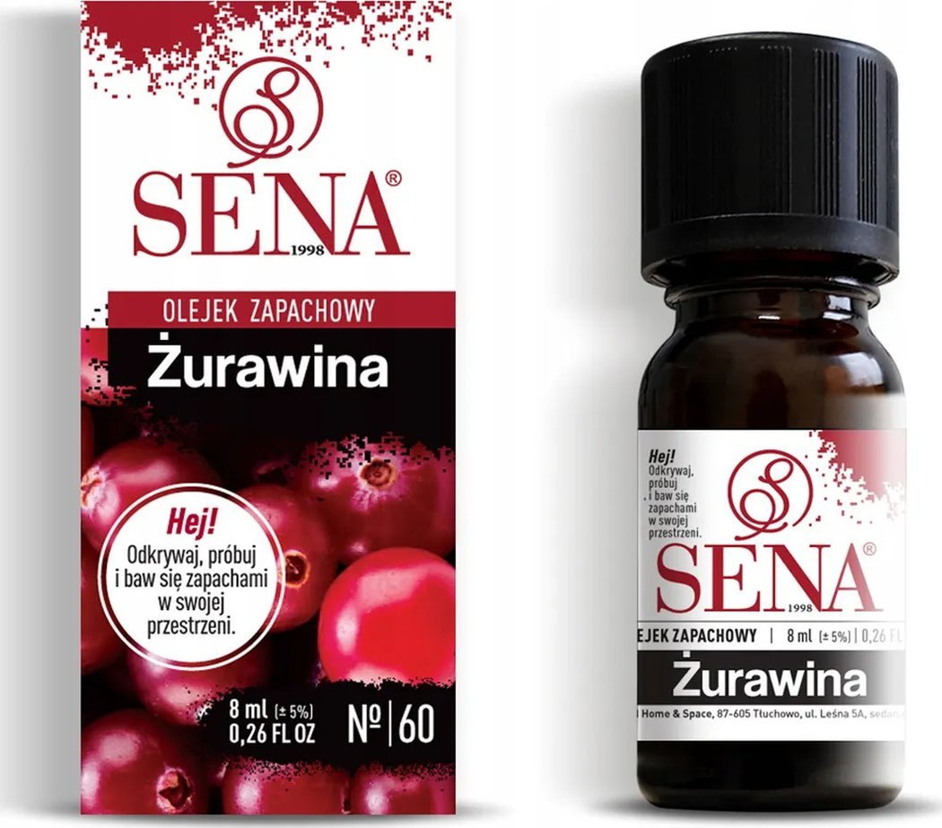 Sena Olejek zapachowy Żurawina 8ml