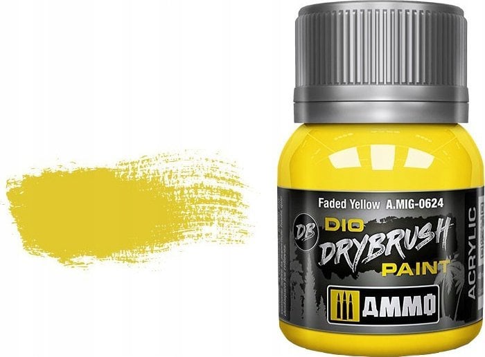 Vallejo Ammo: DIO Drybrush - Faded Yellow