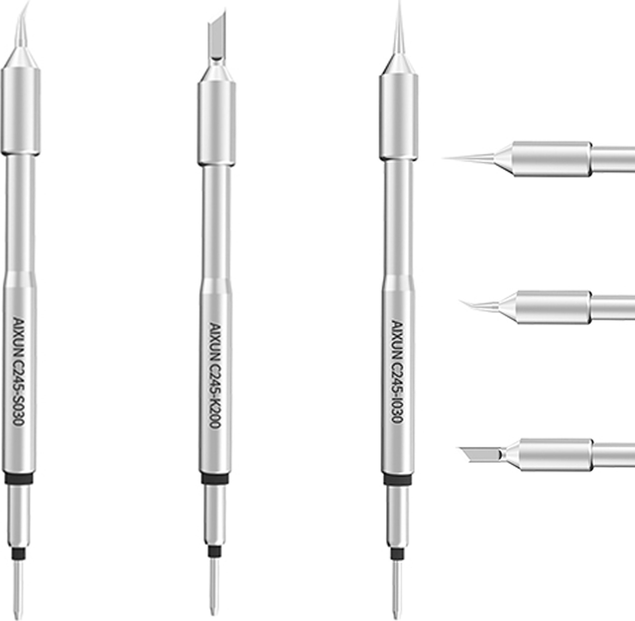 Zestaw 3szt T245 Groty z Grzałką do Lutownicy OSS TEAM Yihua Sugon JBC