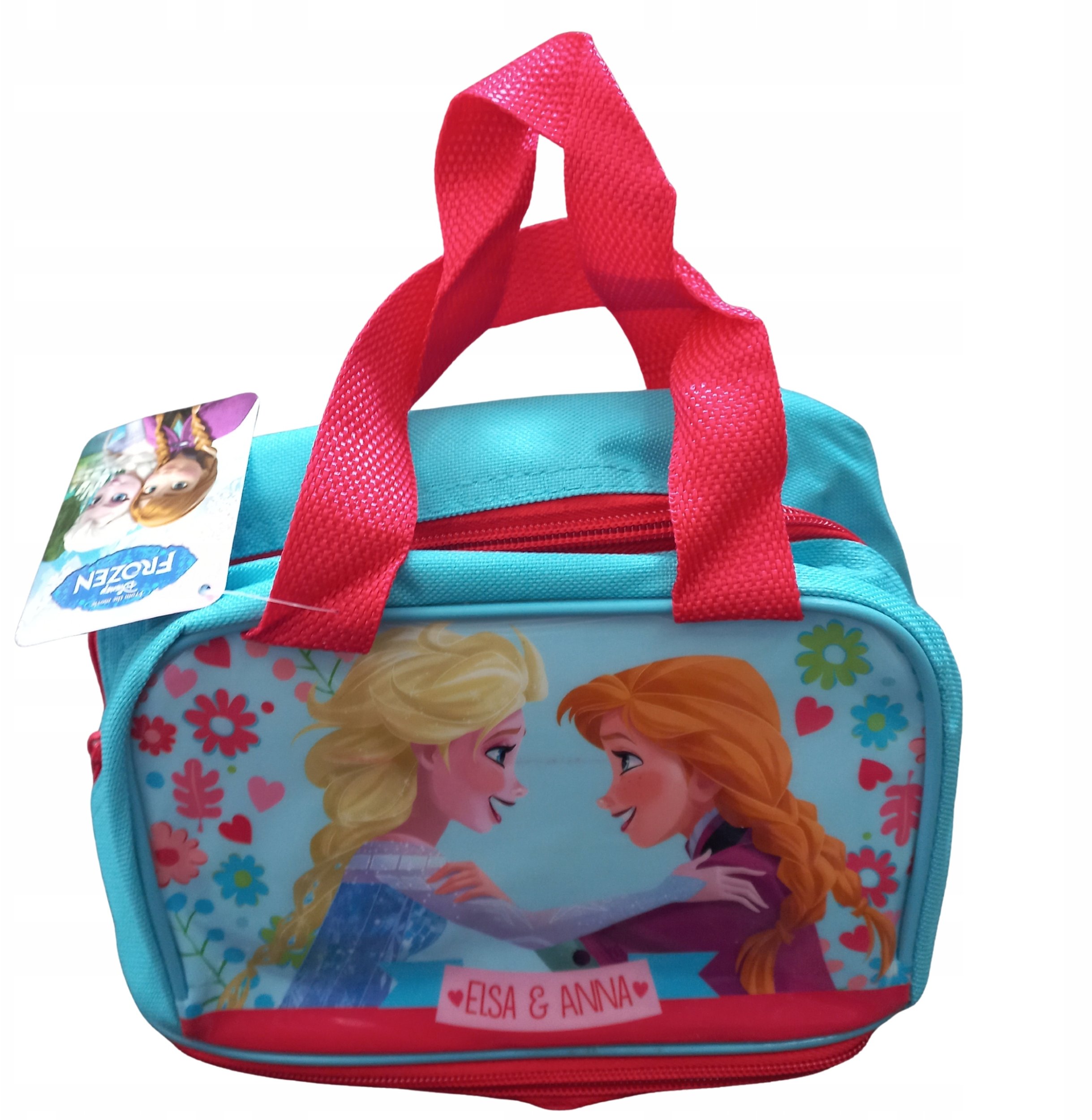 Śniadaniówka dla dziewczynki Frozen Elsa Anna Disney lunchbox 2 komory