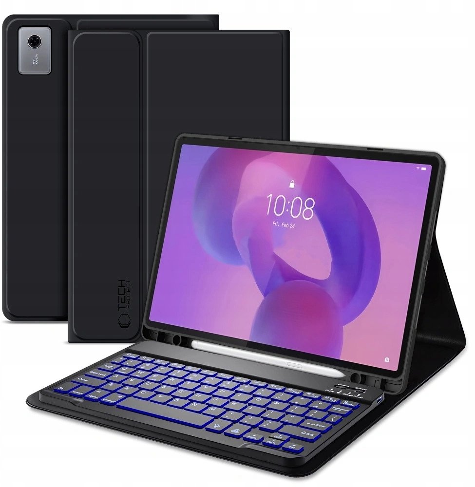 TECH-PROTECT SC PEN + KEYBOARD LENOVO IDEA TAB PLUS 12.1 TB-361 BLACK