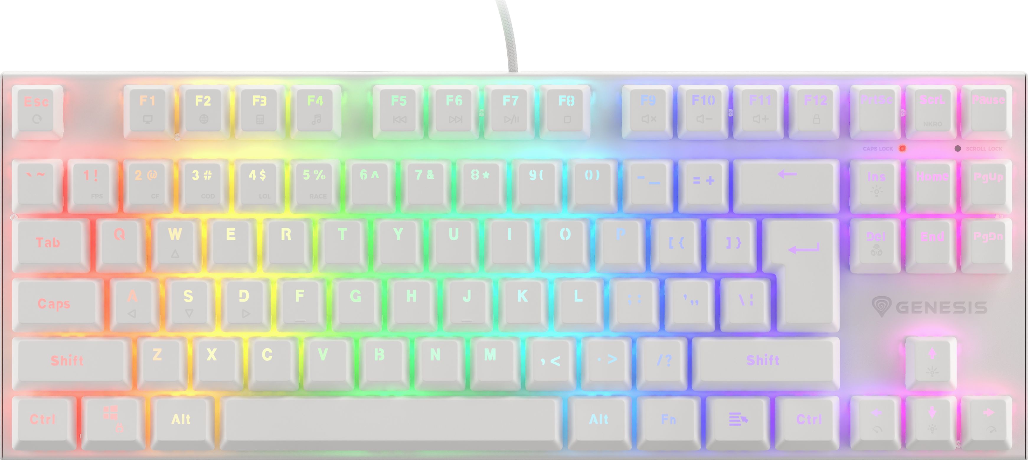 Klawiatura Genesis Thor 303 TKL - Outemu Brown (NKG-1866)