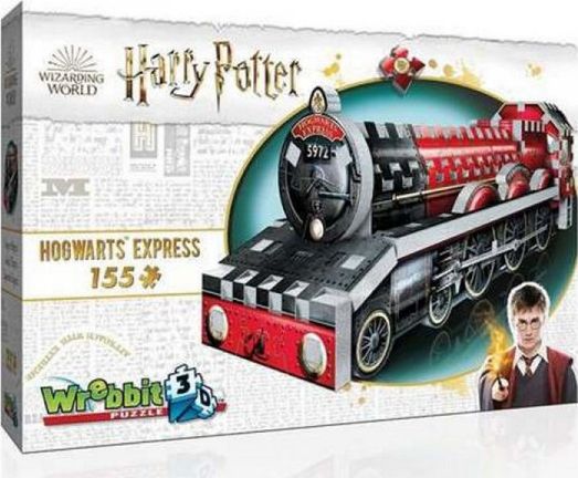 Tactic Wrebbit Puzzle 3D 155 el Hogwart Express Mini