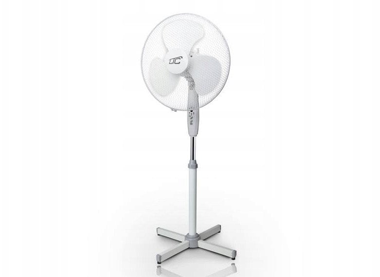 Wentylator LTC PS Wentylator stojący 16" 50W 3tryby sterowany pilotem, biały HQ