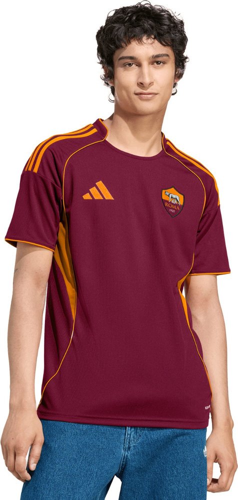 Adidas Koszulka męska AS Roma 25/26 Home bordowa JP4184 XL