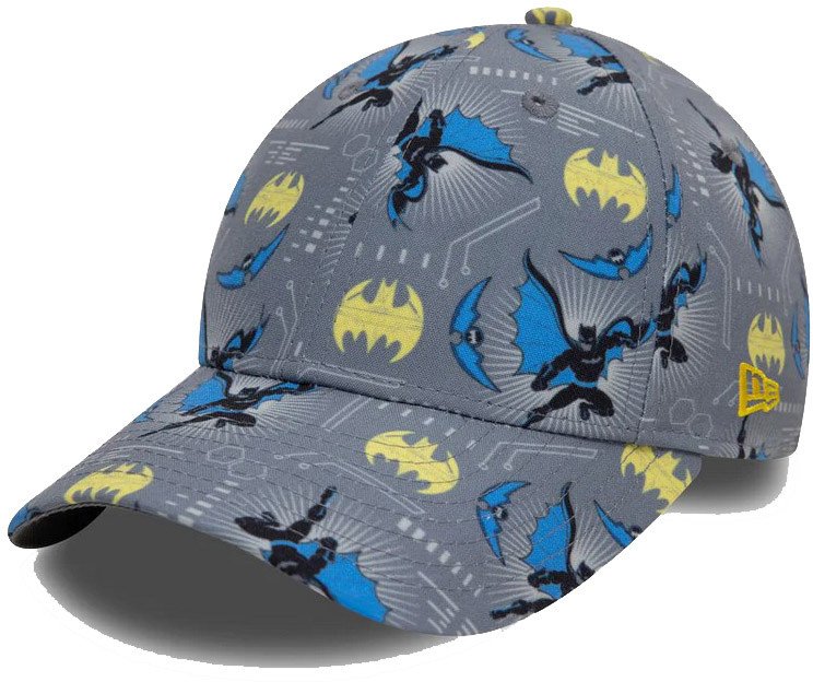 Czapka dziecięca NEW ERA DC Batman Grey 9FORTY 4-6 lat szara