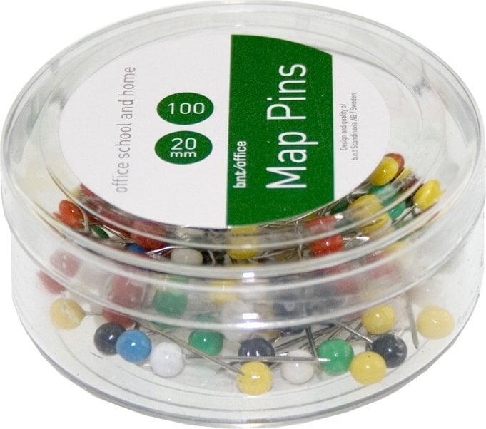 Stickn B.N.T 745800, Multicolour, 4 mm, 20 mm, 55 mm, 55 mm, 20 mm