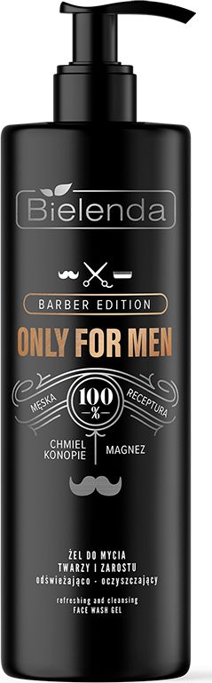 Bielenda BIELENDA Only For Men ŻEL DO MYCIA TWARZY Barber Edition