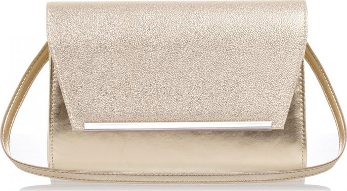 Solome ZŁOTA KOPERTÓWKA TOREBKA DAMSKA SOLOME M10 MAT
