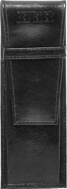 Belveder Etui skórzane na długopisy czarne BD23