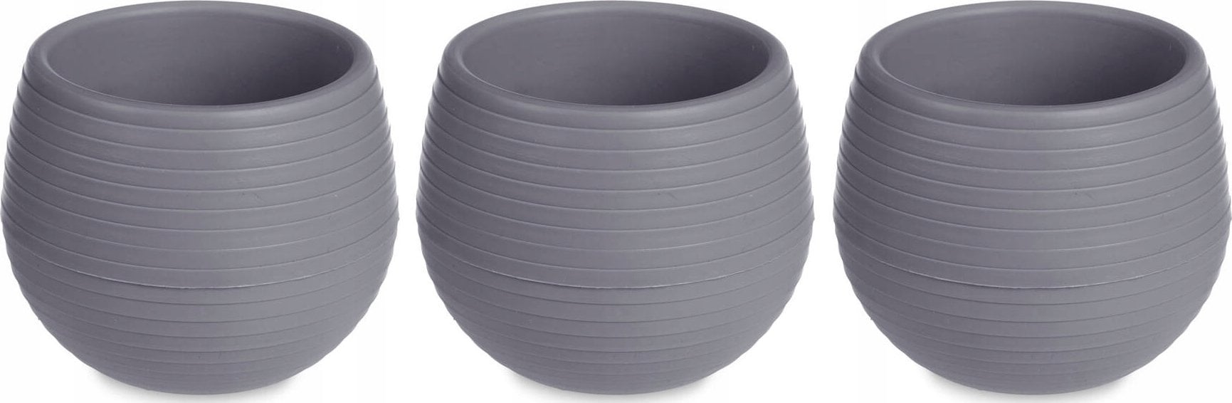 Ibergarden Doniczki samonawadniające, plastikowe, 3 sztuki, Ø 14 cm