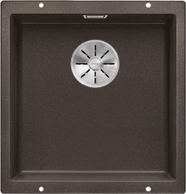 Zlewozmywak Blanco Subline 400-U Silgranit kawowy z korkiem InFino (523431)