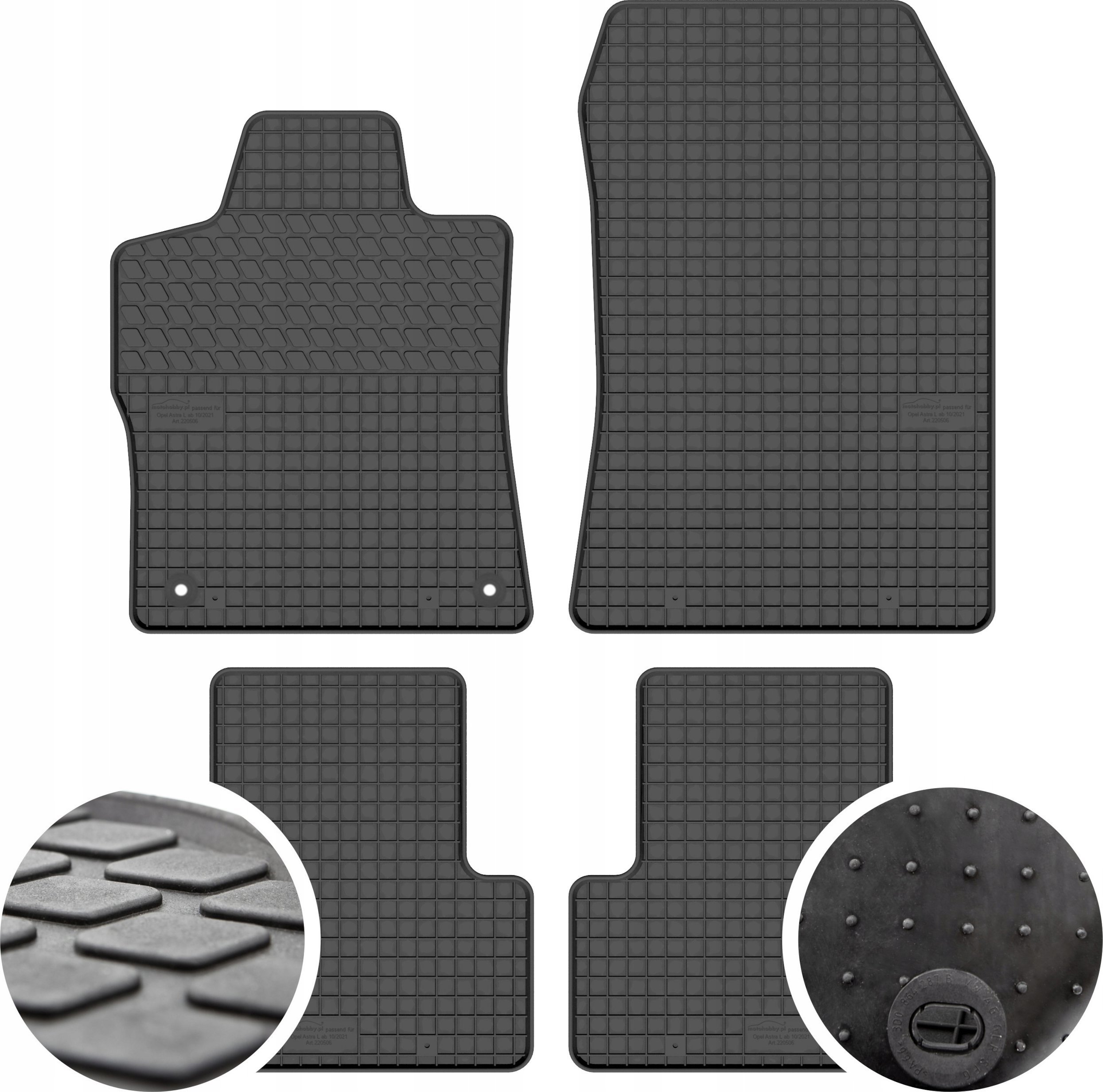 GeyerHosaja Dywaniki gumowe do Opel Astra L