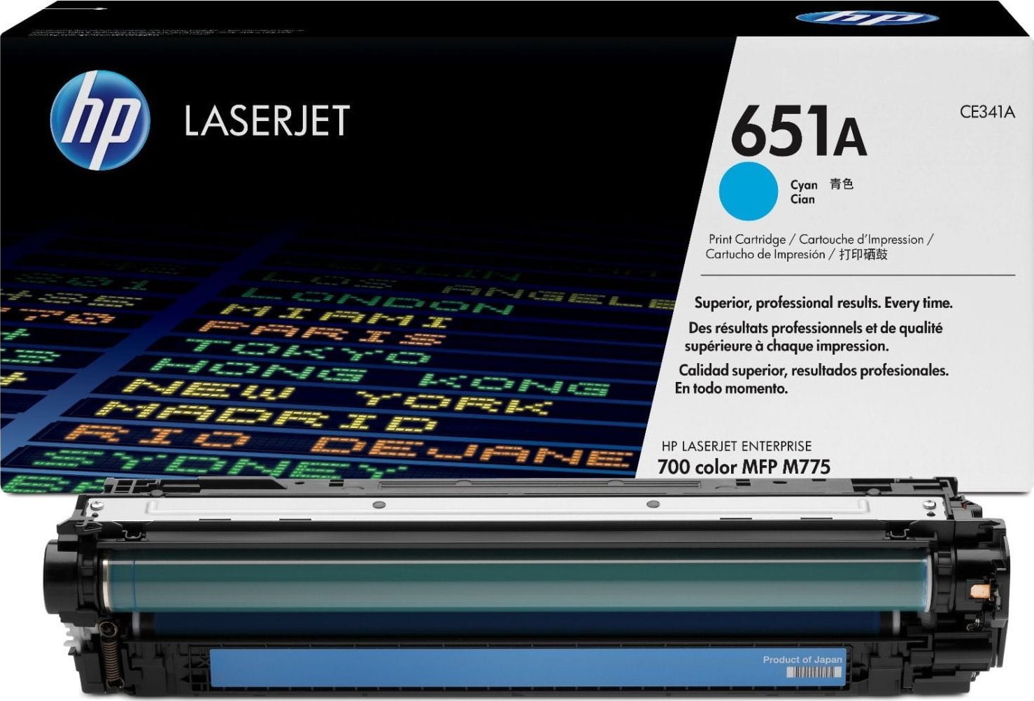 Toner HP 651A CE341A 16 tys. C Oryginał