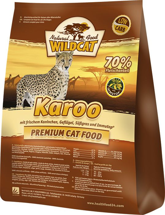 Wildcat Karoo - królik i drób 3kg