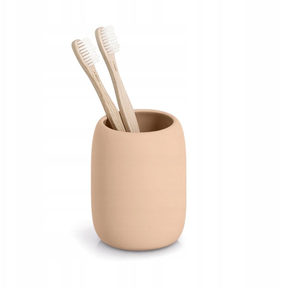 Kubek na szczoteczki do zębów BRASS TONE, Ø 8,4 cm