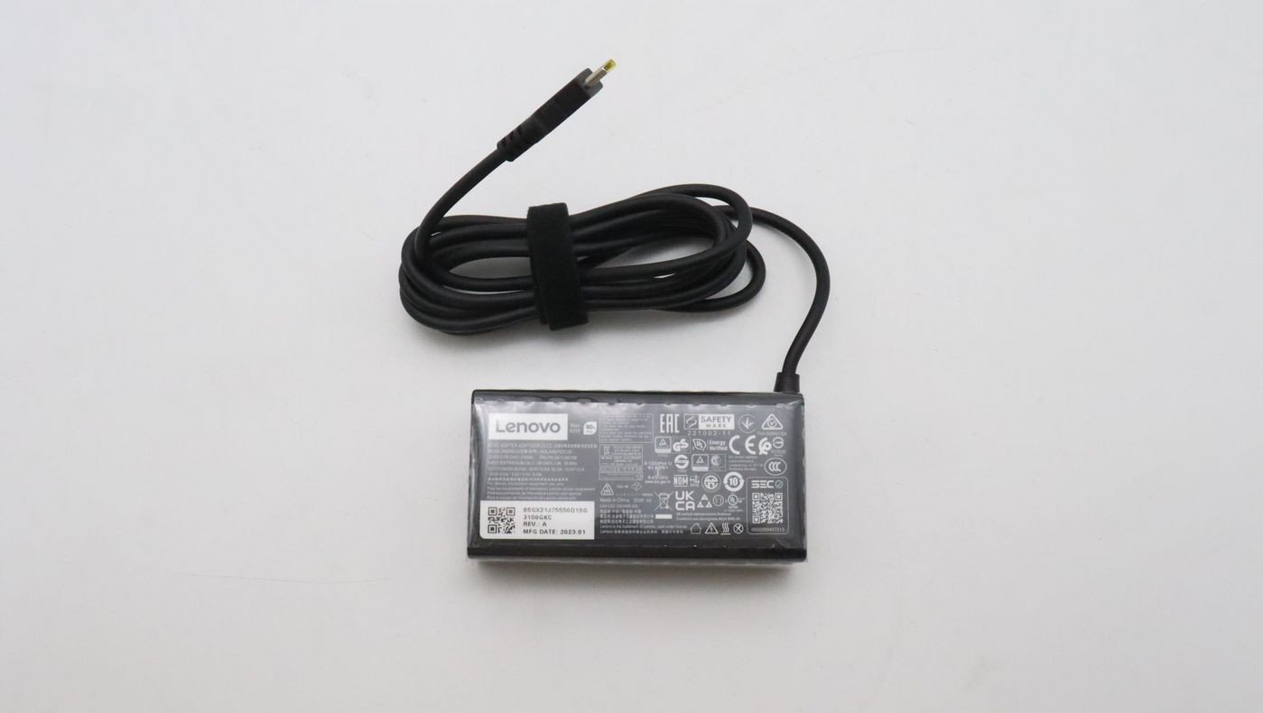 Lenovo AC_ADAPTER PD,65W,20/15/9/5V,3P,WW,DEL