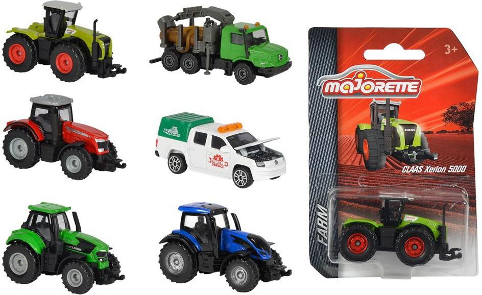Majorette Pojazdy wiejskie, 6 rodzajów (223848)